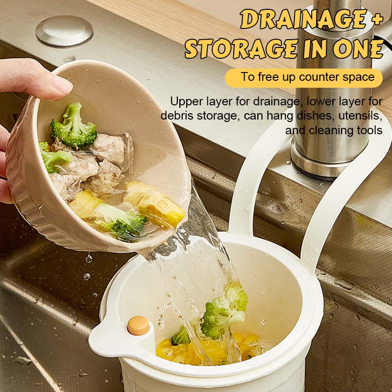 Handsfree Kitchen Strainer Basket Must-Have Helper For The Kitchen! - Image 4