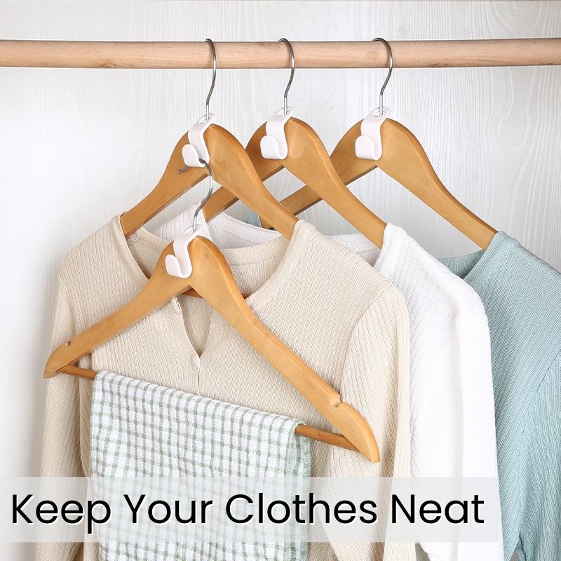 Space-Saving Clothes Hanger Connector Hooks 30 Counts - Image 5