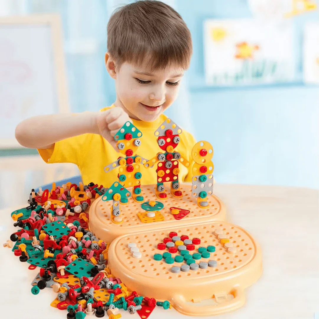 Little Engineer DIY Montessori Tool Box Set (Ages 3+) - Image 12