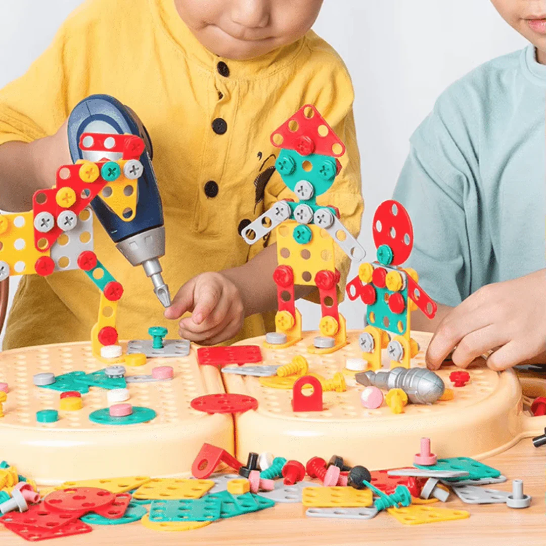 Little Engineer DIY Montessori Tool Box Set (Ages 3+) - Image 6