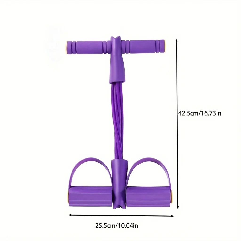 Yoga Pedal Puller Resistance Band With Handles - Image 4