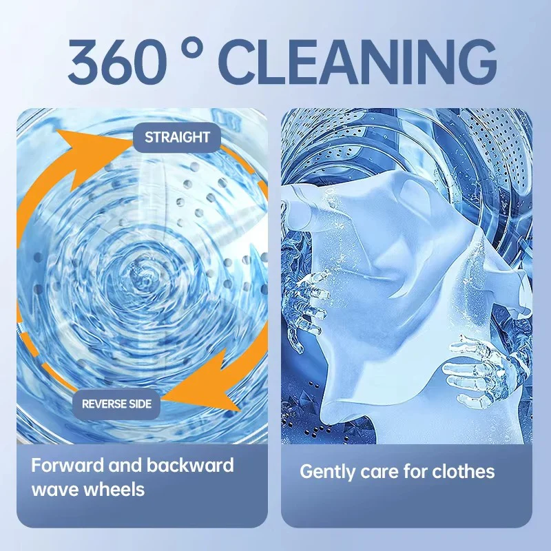 Cordless Portable Mini Washer – Rechargeable Travel Washing Machine for Underwear & Socks - Image 6