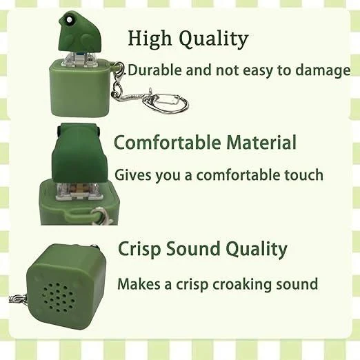 Rechargeable Frog Croaking Keychain - Image 10