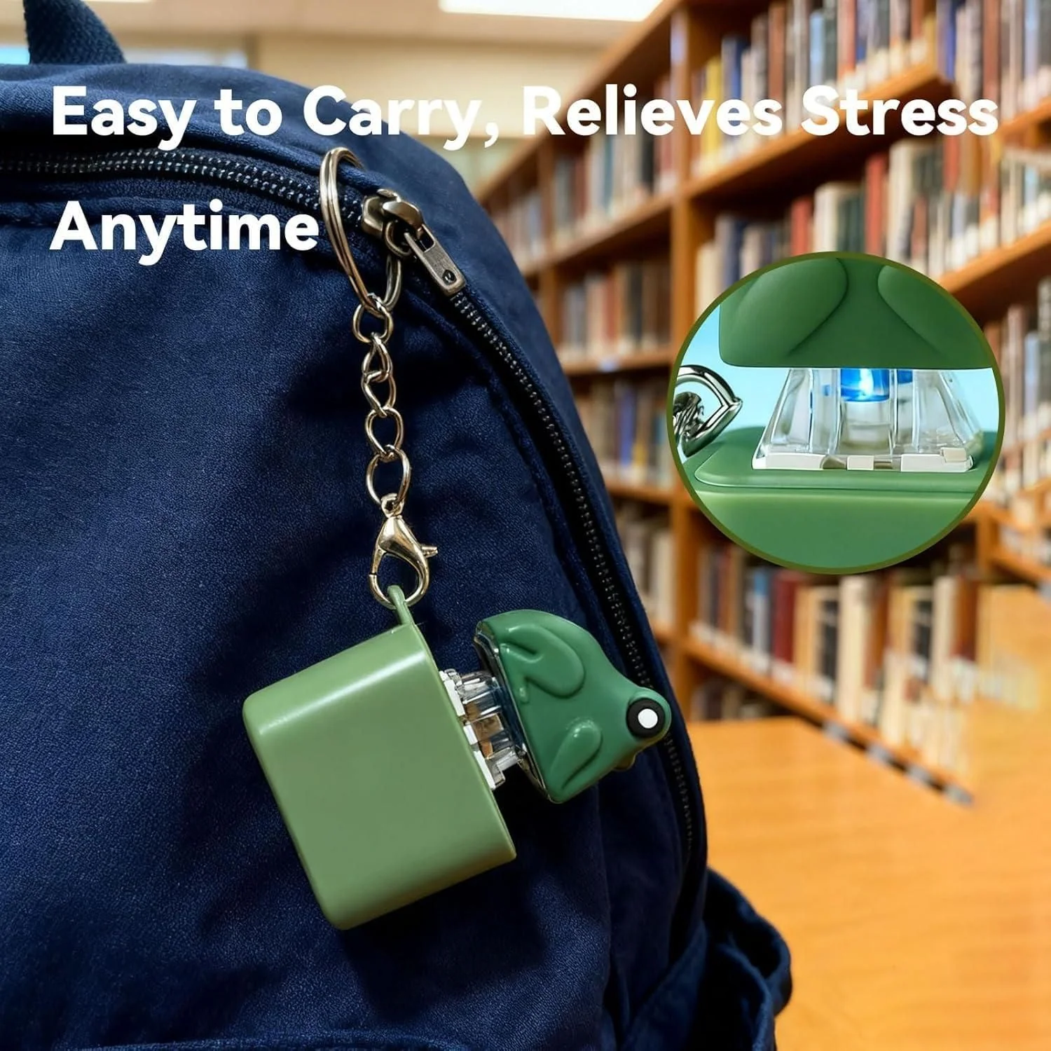 Rechargeable Frog Croaking Keychain - Image 9