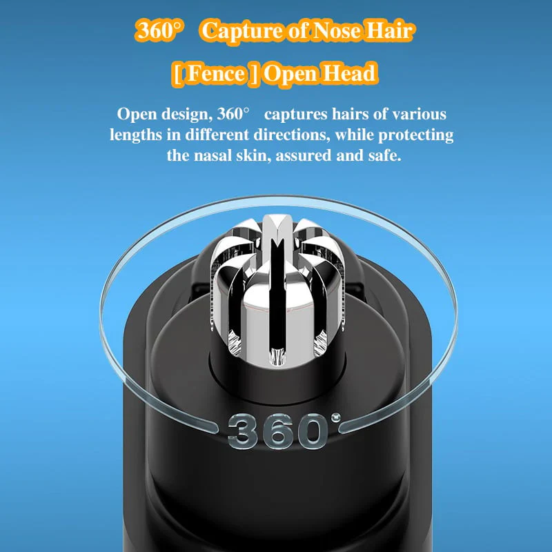 Portable Nose Hair Trimmer (Painless & Precision) - Image 12