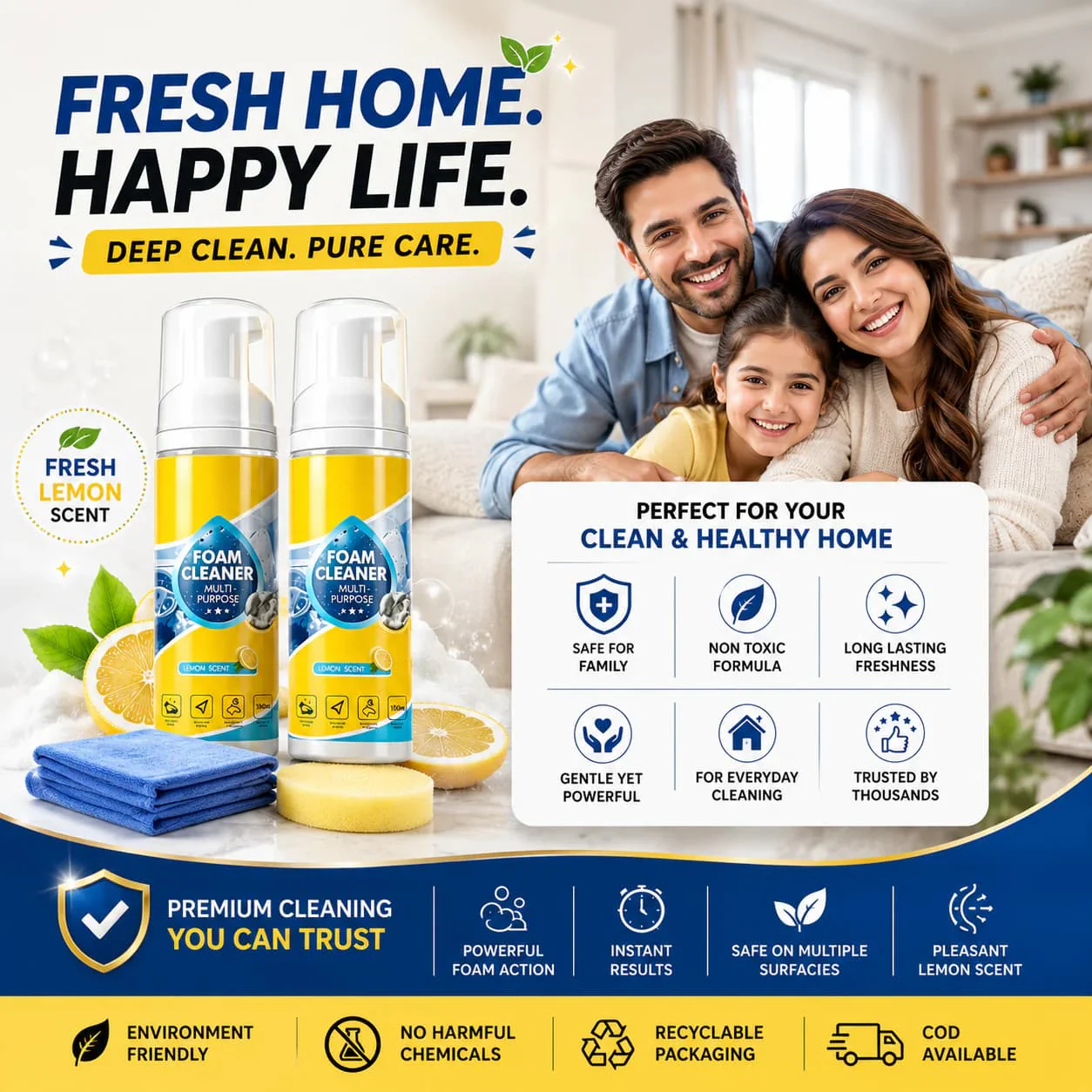 Heavy Duty All in One Multi-Purpose Stain Remover - Buy 1 Get 1 Free - Image 5