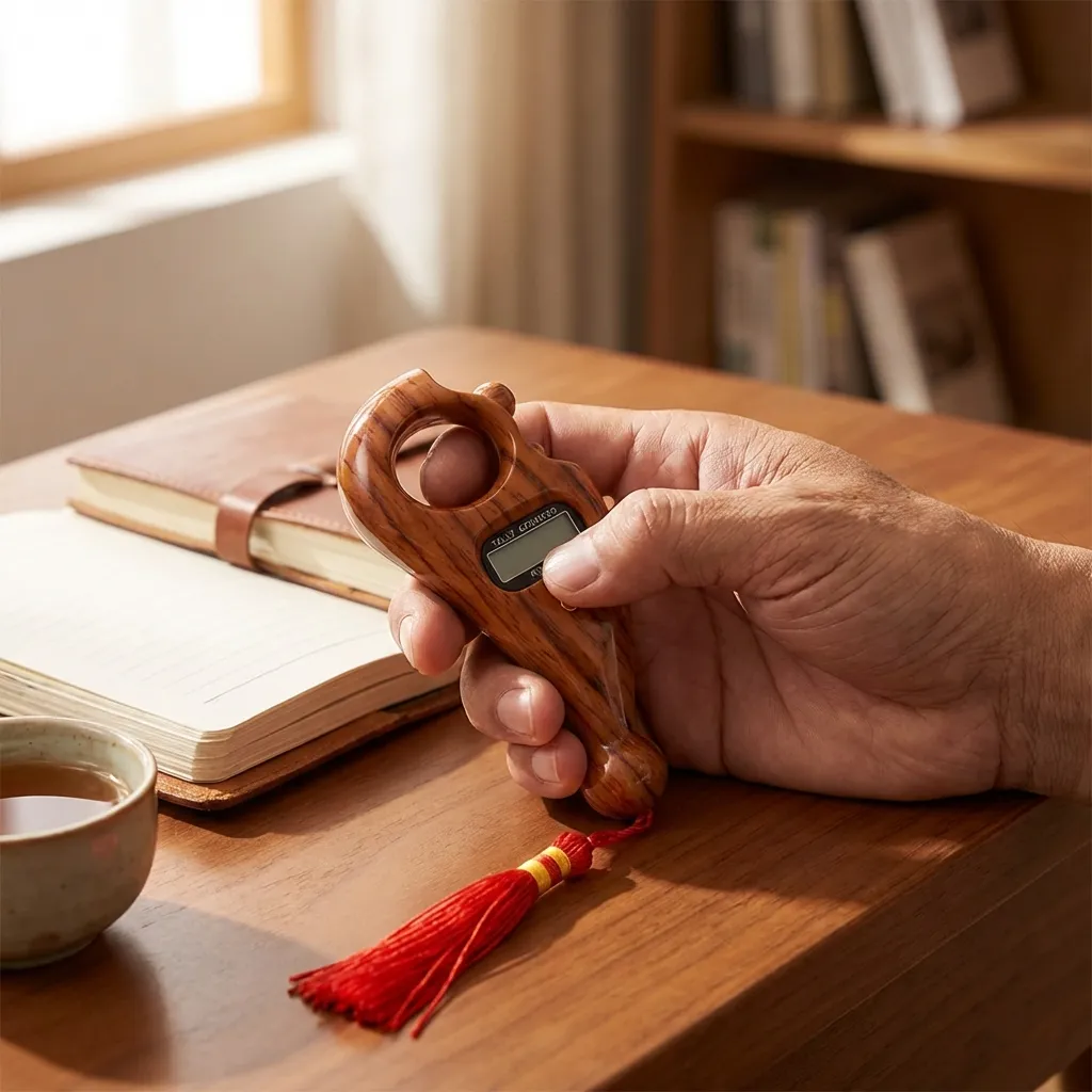 Meditation Beads with LCD Display - Image 7