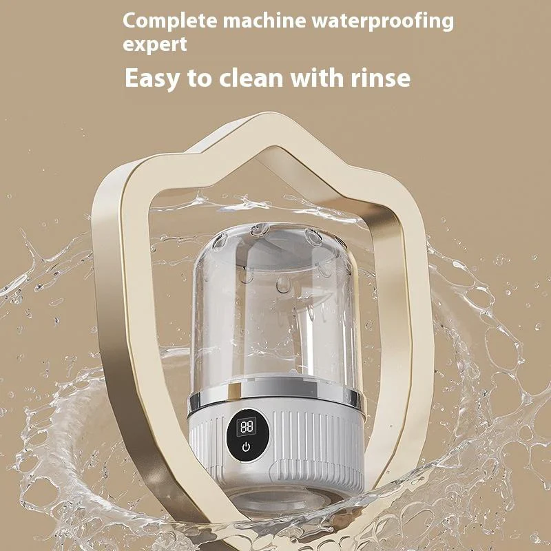 Premium Mini Underwear Washing Machine – Rechargeable Cordless Laundry Cup for Bras, Underwear & Socks - Image 5