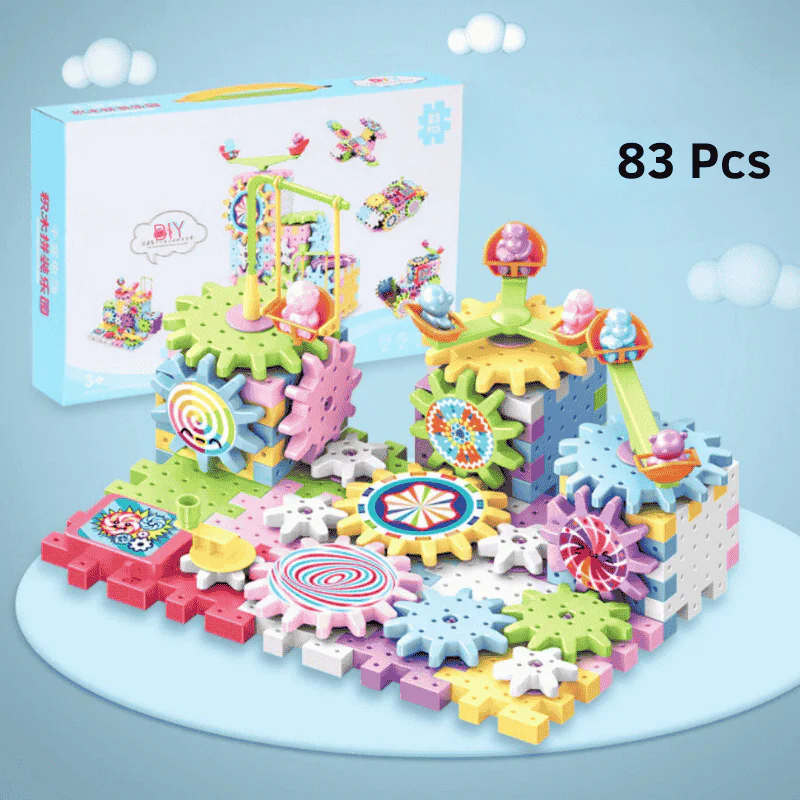 SpinGears™ - Rotating Montessori Gear Building Toy - Image 4