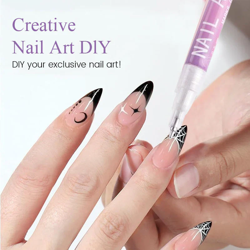 MagicMani™ - 12 Colors Nail Art Pen Marker Set for Creative Designs 💅🎨 - Image 2