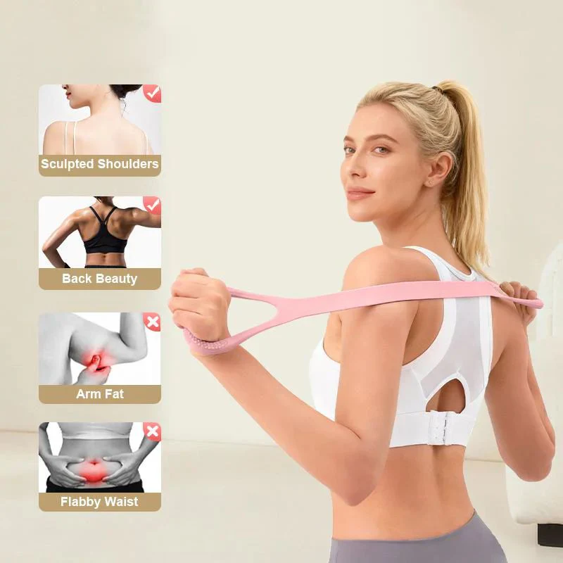 Figure 8 Silicone Resistance Exercise Bands (Pack of 2) - Image 5