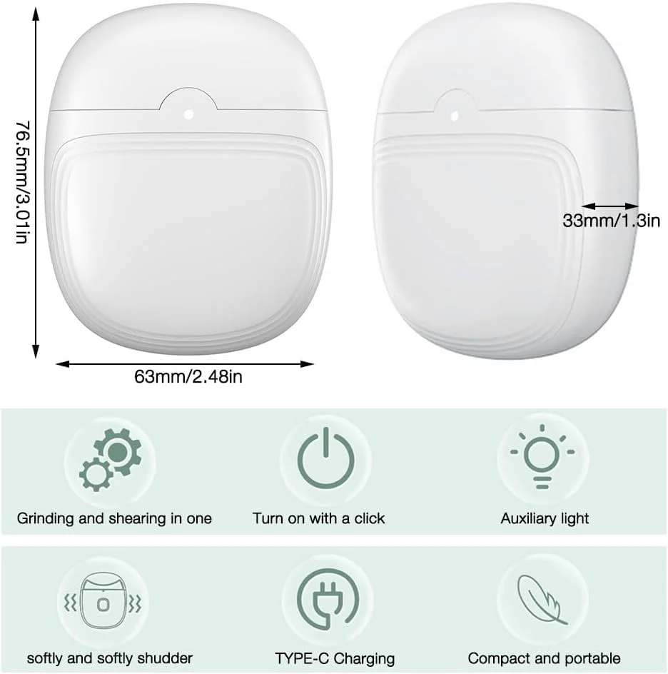 Electric Nail Trimmer – Safe, Painless Nail Grooming | Rechargeable & Quiet - Image 5