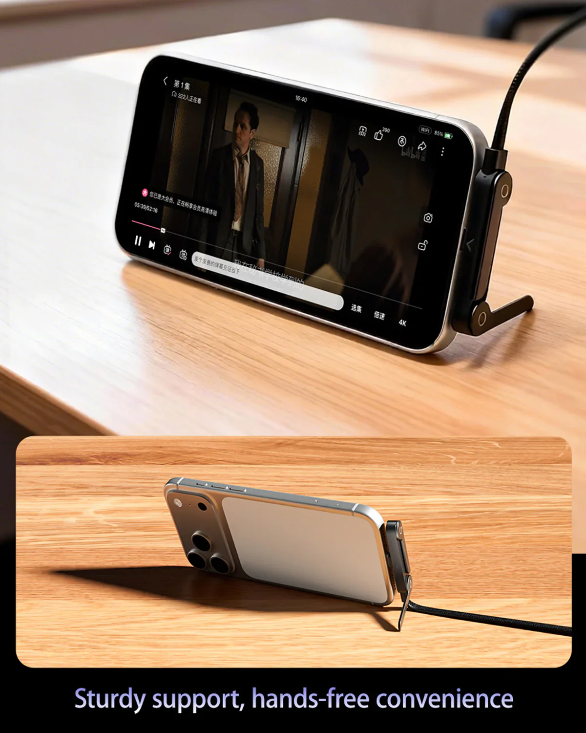 KickCable | 2-in-1 Stand Charging Cable (Type C) - Image 4