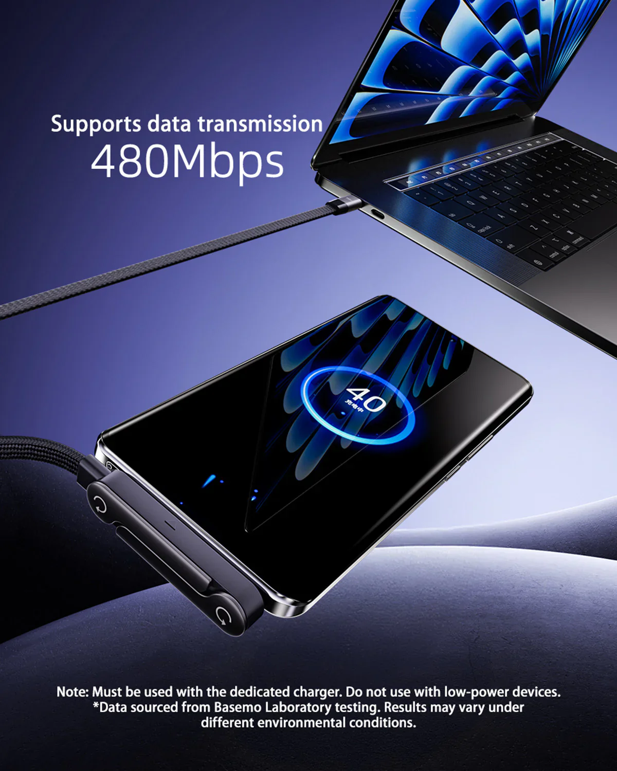 KickCable | 2-in-1 Stand Charging Cable (Type C) - Image 6